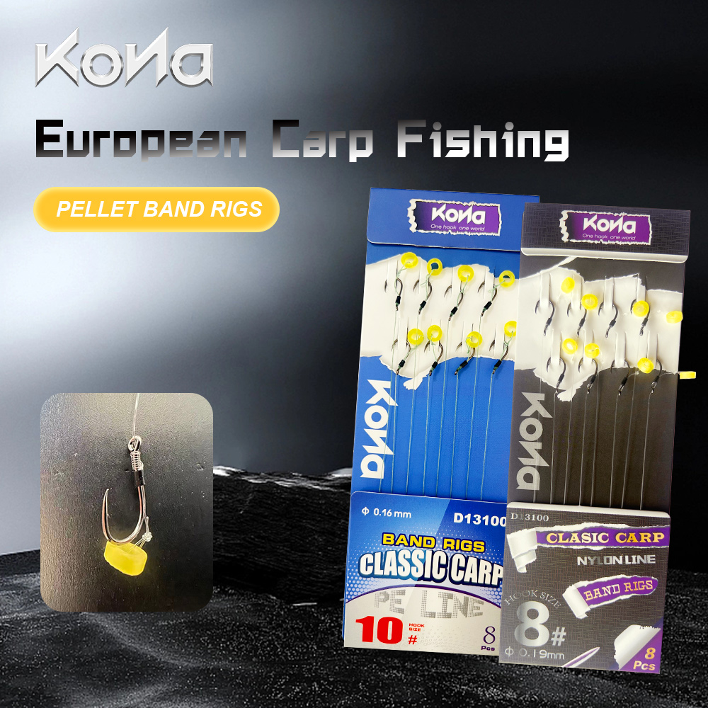 China Commercial Carp Series – Pre-tied Bait Band Rigs manufacturers ...