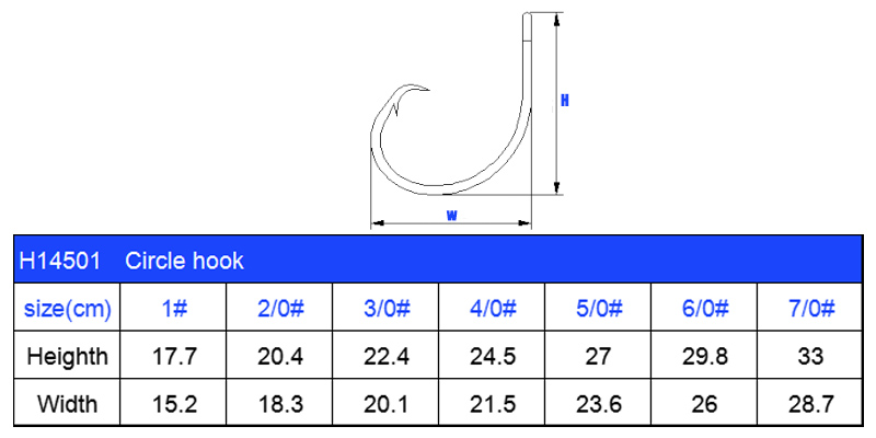 H14501 CIRCLE HOOK