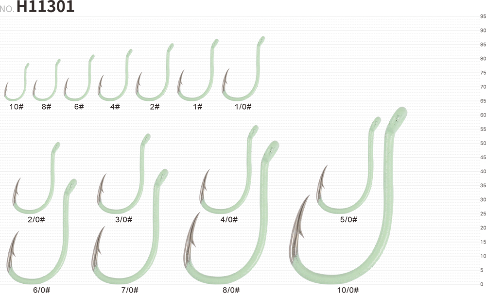 BEAK-HOOK-WITH-EXTRA-LONG-POINT-Luminous-green