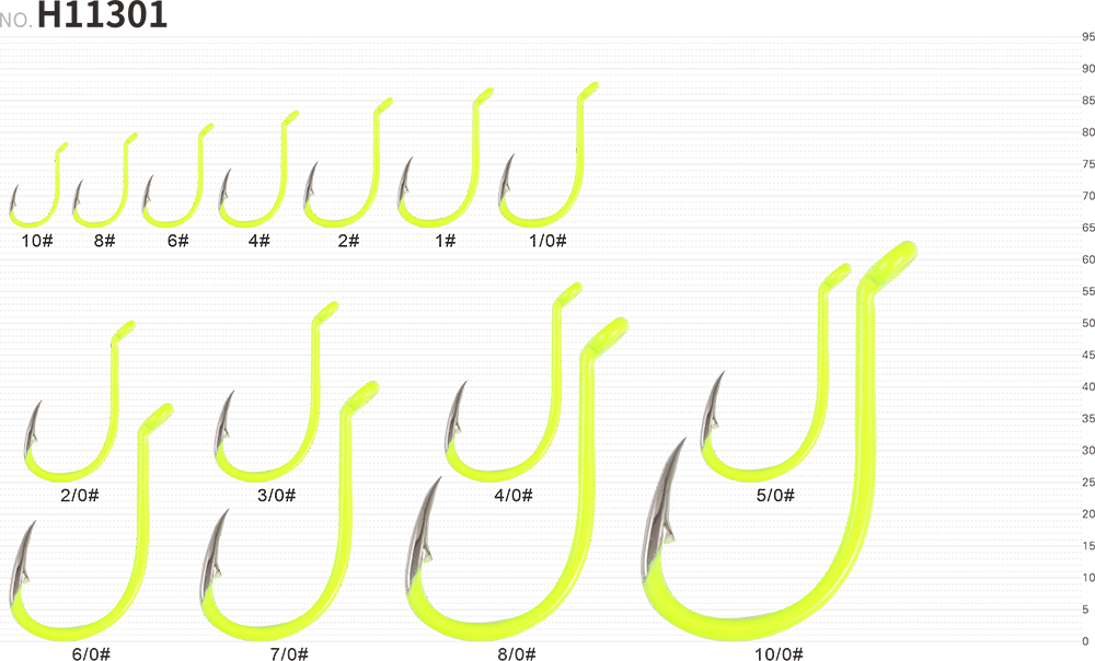 BEAK-HOOK-WITH-EXTRA-LONG-POINT-Fluorescent-green
